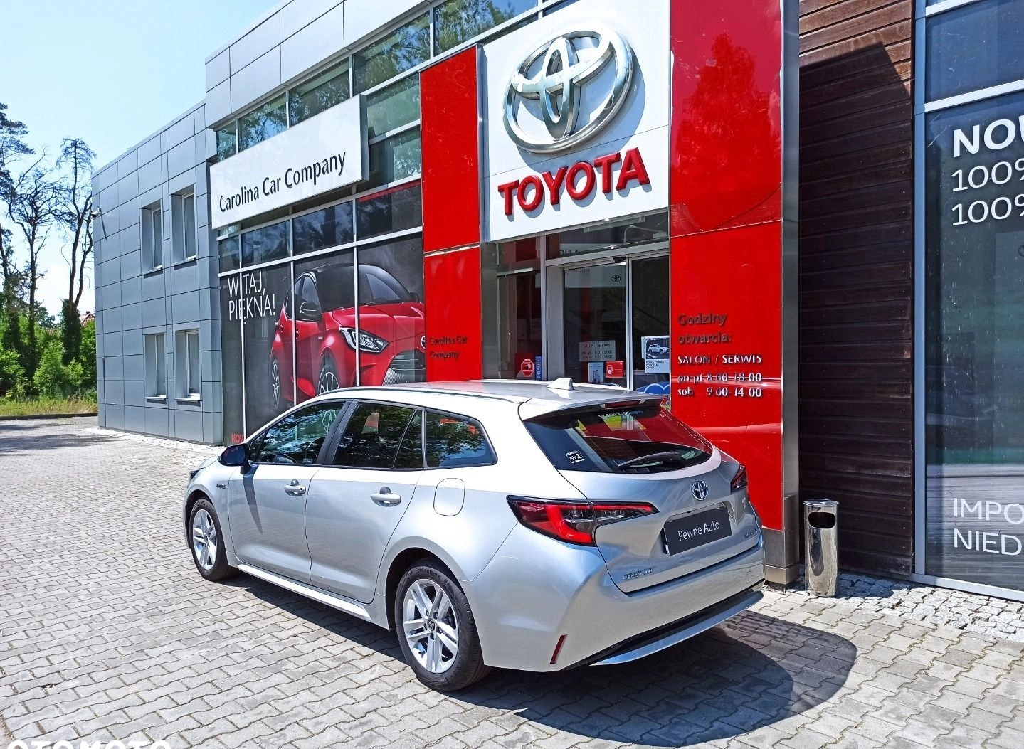 Toyota Corolla cena 108000 przebieg: 53972, rok produkcji 2021 z Sędziszów małe 232